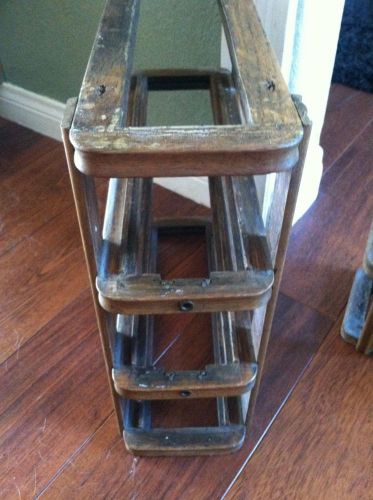 TWO SINGER ANTIQUE TREADLE SEWING MACHINE DRAWER FRAMES, VINTAGE