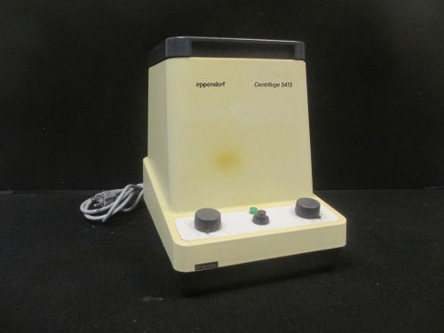 #QL34 Eppendorf Centrifuge 5415 Laboratory 14000 RPM Micro Tubes 18 Slots