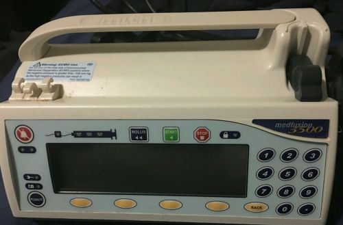 Medfusion Smiths 3500 Syringe IV Pump version 4.1.5