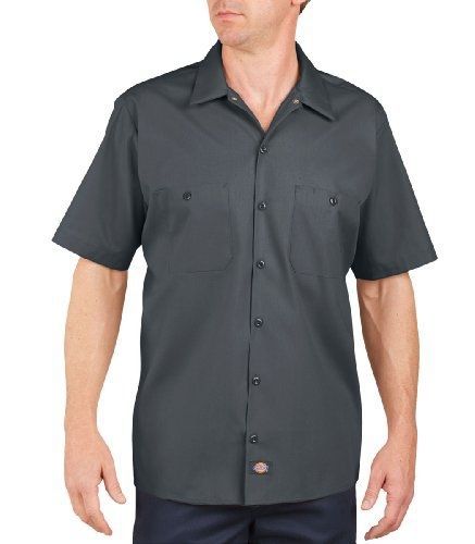 Dickies occupational workwear ls535ch xlt polyester/ cotton men&#039;s short sleeve for sale