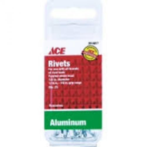 Rivets al1/8x1/4 20pk ace pop rivets 2014041 082901015796 for sale