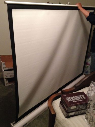 Da-Lite Projector Screen Designer 60&#034; x 80&#034; (100&#034; Diag) Contour Manual CSR91972