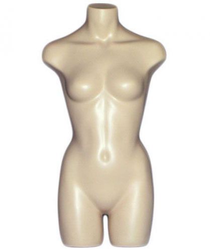 Mn-117 fleshtone freestanding ladies torso form for sale