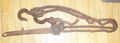 3 ton yale pul-lift ratchet hoist , come along - nice shape! for sale