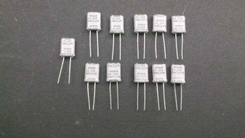 LOT OF 11, NYMPH,CRYSTAL OSCILLATORS,16.000 MHZ, NMP16R,LONG LEAD