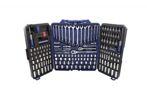 Kobalt 200-Piece Standard (SAE) and Metric Mechanic&#039;s Tool Set with Hard Case