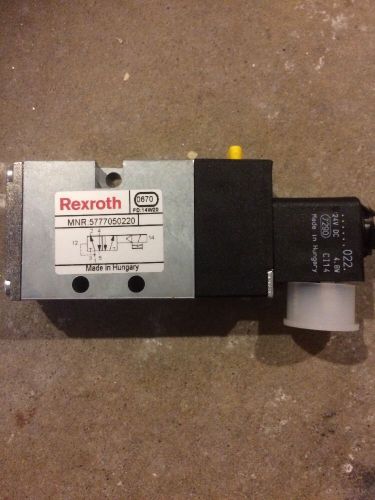 Rexroth Control Valve Solenoid 24v Dc 5777050220 Brand New