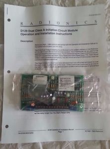 Relay Module D129 Radionics - Dual Class A Initiation Circuit Module