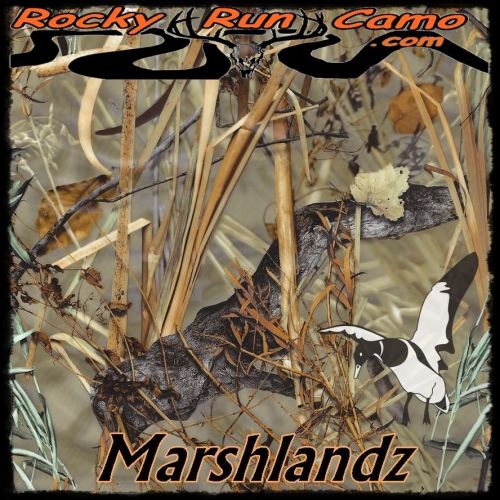 Marshland R.R.C.Camo Hydrographic water transfer Dip Kit Guns,Skulls,auto,ATV