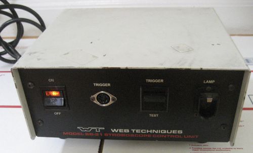 WEB TECHNIQUES SB-21 STROBOSCOPE CONTROL UNIT.