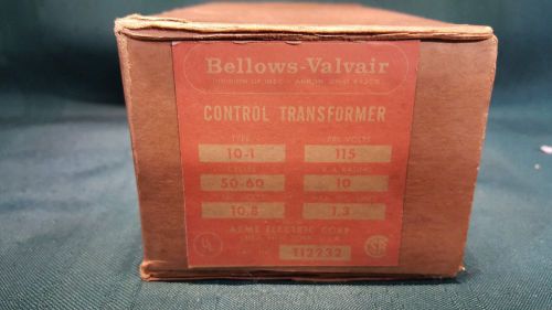 Schrader Bellows Control Transformer 10 VA (B341-001) T12232