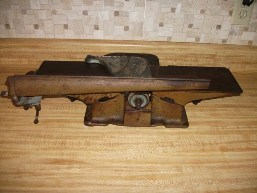 Vintage Original Delta Rockwell Precision 4&#034; Jointer Portable (Pat. JAN 27 1931)