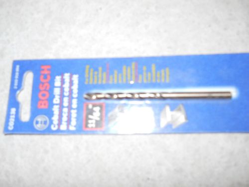 Drill bit bosch 13/64 cobalt jobber length drill bit p/n c02140 for sale