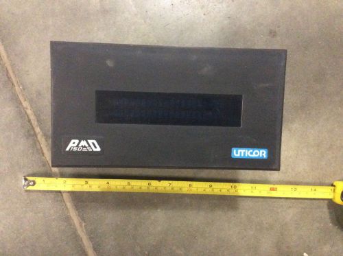 Uticor 150S-115N2L Programmable Message Display Rev. B 115VAC .10AMPS 50/60Cycle