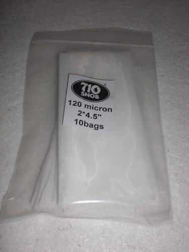 Rosin bags 2&#034; x 4.5&#034; 120u micron, rosin press for sale