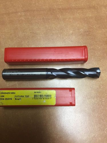 DORMER R458 11.50MM FUTURA TOP SOLID CARBIDE DRILL 2RG04251884 TiAIN Finish