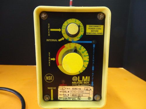 LMI Milton Roy A741-152S GPH 0.58