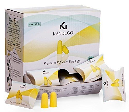 Kandego NRR 33 Ear Plugs - 30 Pairs