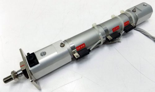 SMC RECF32-S7339-140 MAX 1.0 MPA PNEUMATIC AIR CYLINDER 3 D-H7B OPTICAL ENCODERS