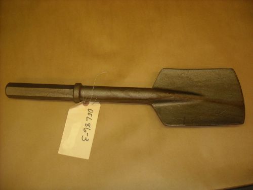 86-3, Delsteel, Clay Spade, 1-1/4x6 Shank, Brunner Lay B40300, Pioneer 1055, NOS