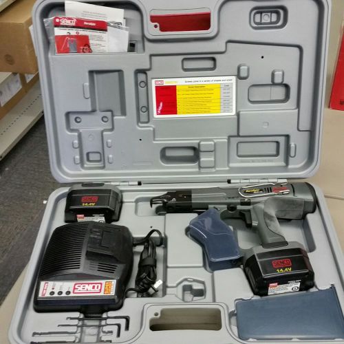 NEW SENCO DS202-14V CORDLESS SCREWGUN W/ 2 BATT AND CHARGER