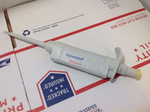 Eppendorf Research 100 ul fixed volume  SINGLE CHANNEL PIPETTE Pipettor #1