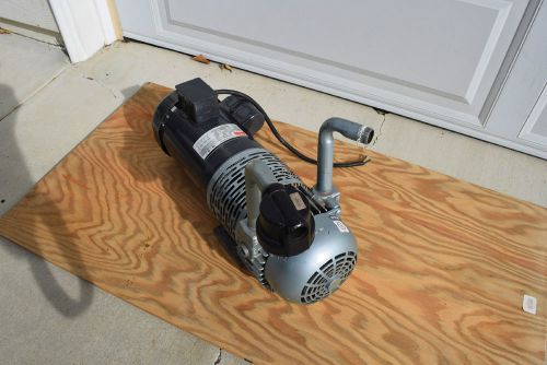 Gast 2067-v103 vacuum pump 1ph  dayton 1 hp rotary vane 115v -tested good!- for sale