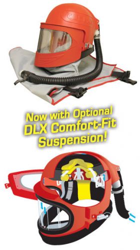 Clemco Apollo 600 Blast Helmet Cape Sandblasting Respirator Dlx Suspension Sale