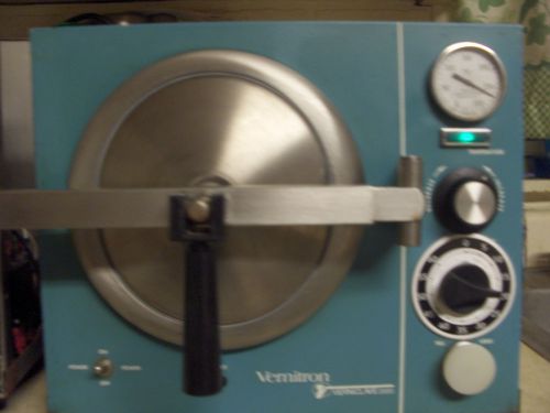 vernitron verniclave 2000 autoclave sterilizer  6 month warranty