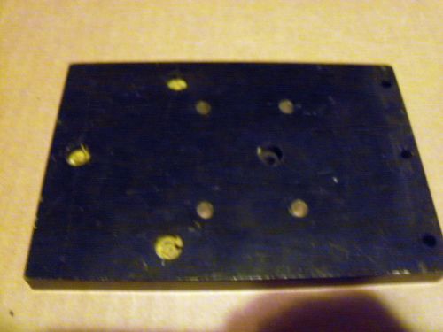 Intermediate Adaptor plate  Rectangle 6 X 4 X 1/2 inch