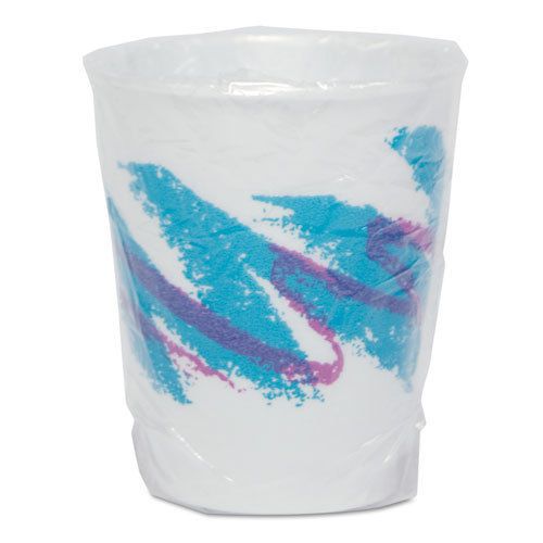 Trophy Plus Dual Temp Cups, 9 oz, Jazz Design, Individually Wrapped, 900/Carton