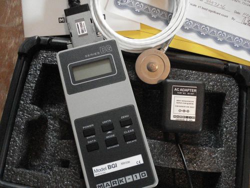 Mark-10 BGI Digital Force / Torque Indicator Gauge w/ SBC 10000 Sensor