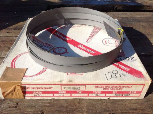 2 Starrett Powerband 12&#039; 6&#034; 150&#034; Bimetal Bandsaw Blades 1 1/4 &#034; 6-10T