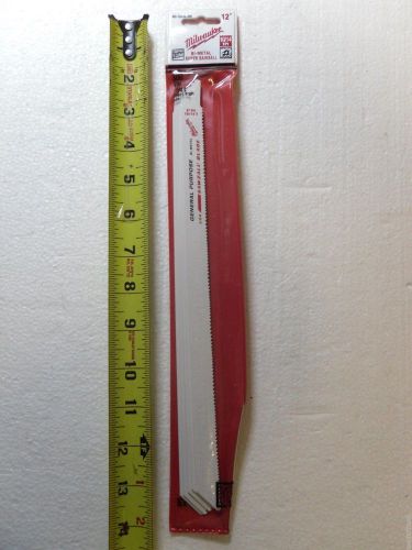 Milwaukee 48-00-5194 5 Pk 12&#034; 10/14TPI SAWZALL® Blades Made in U.S.A.