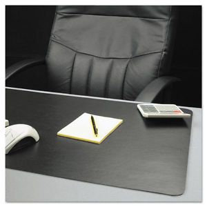 Natural Origins Desk Pad, 24 x 19, Matte, Black