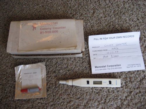 Manostat, colony counter digital pen, 81-520-000 for sale