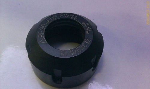 Rego-fix hi-q/erc32 er collet coolant clamping nut for sale