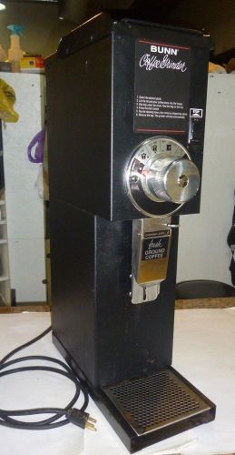 Bunn G3 HD 3 lb. Black Bulk Coffee Grinder