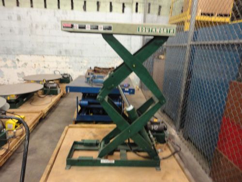 SOUTHWORTH 2000LB. LSH2-48N SCISSOR LIFT