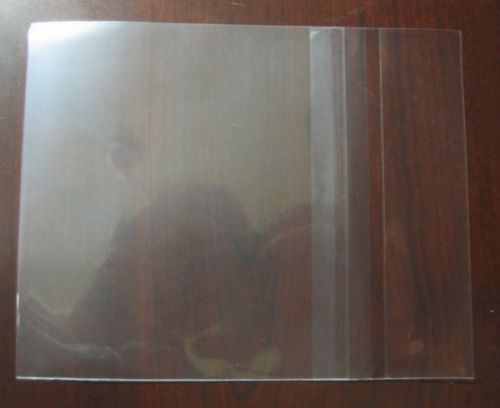 1000 NEW HEAVY GUAGE CPP CD SLEEVE WITH FLAP &amp; ADHESIVE BACK JS96CPP