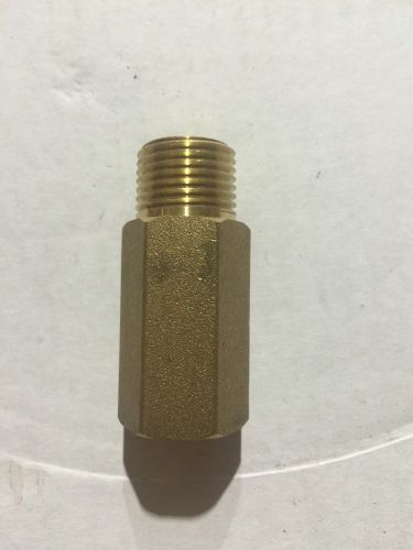 Brass sprinkler head extension | 1/2&#034; diameter x 1-1/2&#034; long. for sale