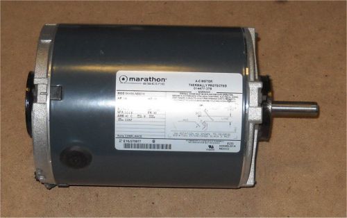 1/4 Hp ELECTRIC MOTOR 208-230 vac 1725 rpm Single Phase 5KH36LNB921X