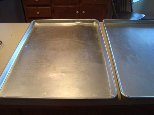 2 ADAMS BURCH 18x26X1  FULL SIZE SHEET PAN BUN PANS