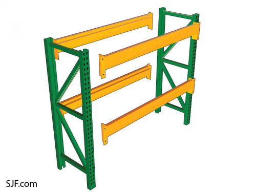 Used Pallet Rack Starter Kit - 48&#034; D x 120&#034; W x 120&#034;H