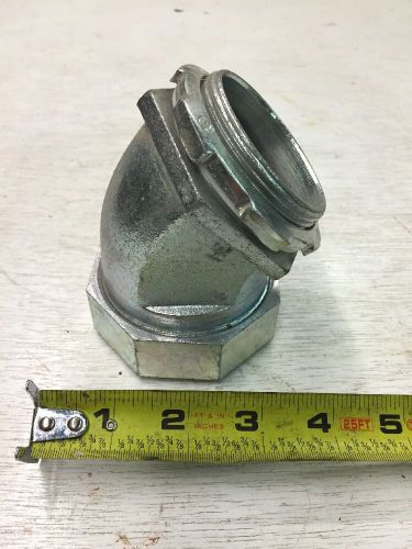 *NEW* Raco 2&#034; Liquid Tight 45 Deg. Connector