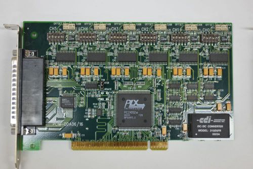 Measurement Computing PCIM-DDA06/16 Digital to Analog Control card