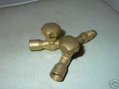 ADJUSTABLE BLIND  BRASS WYE VALVE