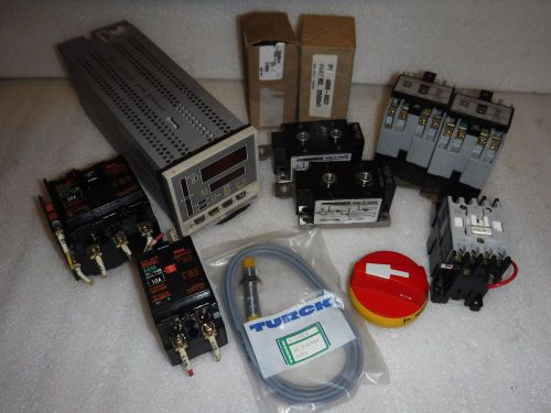 15 LBS MIXED ELECTRICAL LOT, ALLEN BRADLEY, ABB , POWEREX, FUJI, SQUARE D,TURCK