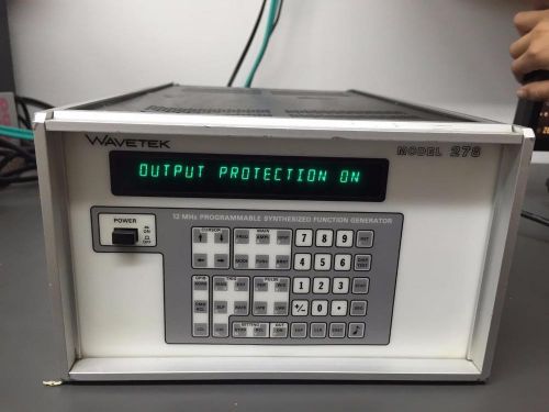 Wavetek 278 - 12 MHz Synthesized Function Generator