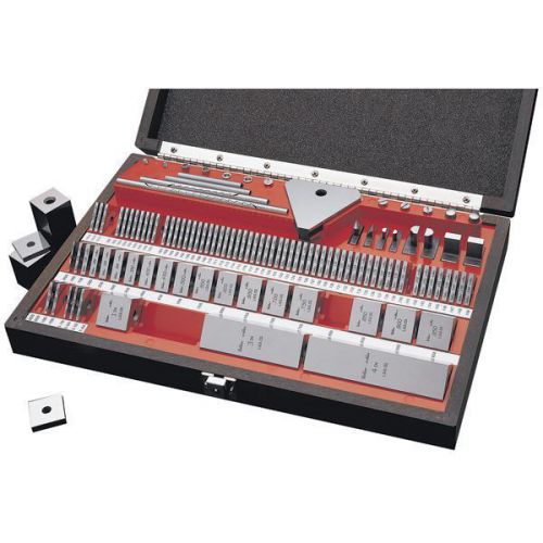 Starrett rs9.a1 webber precision gage block sets-no of pieces:9, grade:2 a+ for sale